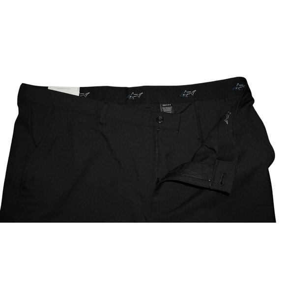 Greg Norman Ultimate Travel Pants Black & Khaki 38x34 Performance Stretch NWT - Picture 11 of 15